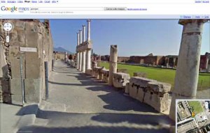 Pompei 3D grazie a Google Street View